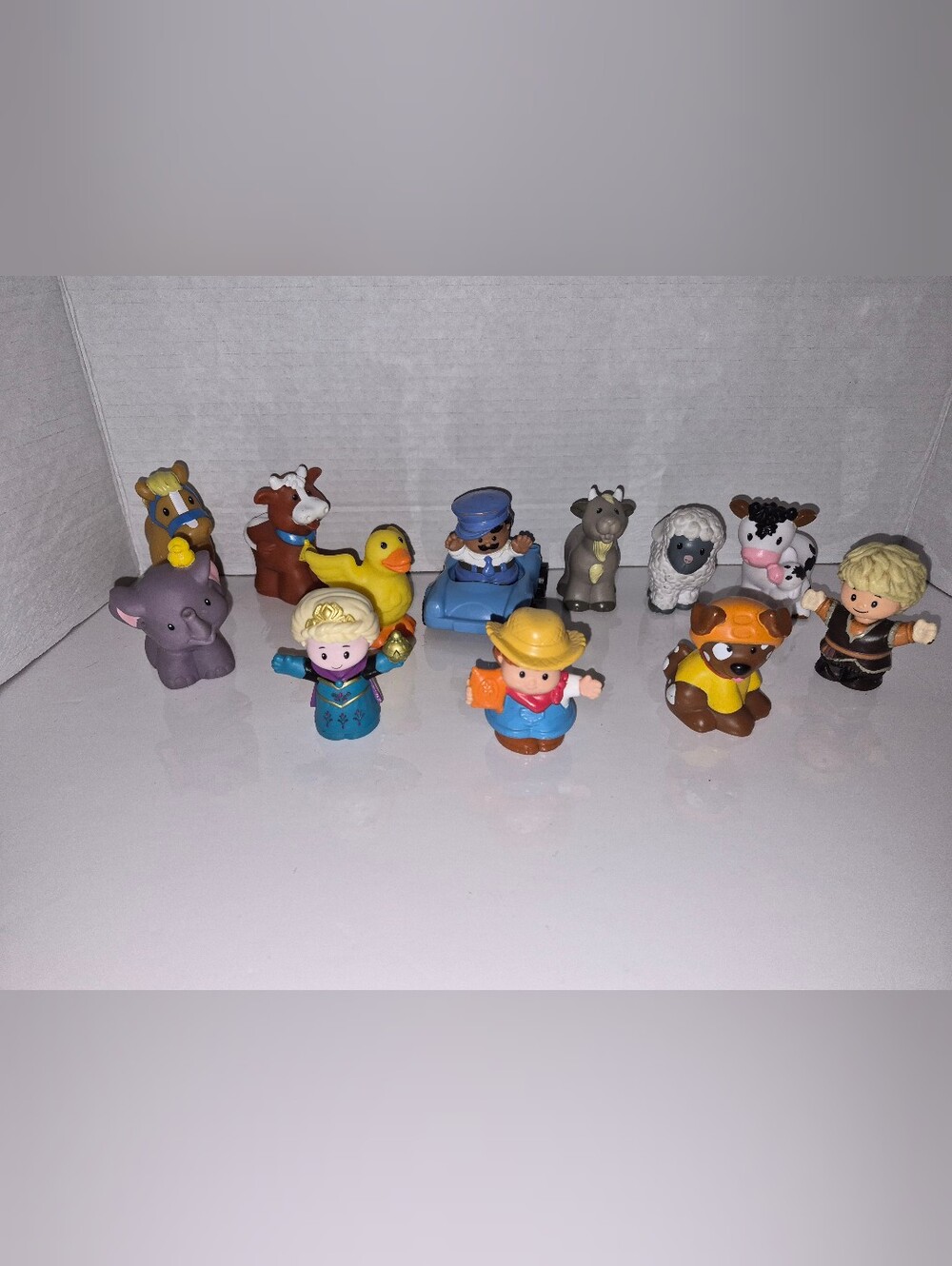 Fisher Price Little People Mixed Toy Lot Animals, Frozen And More